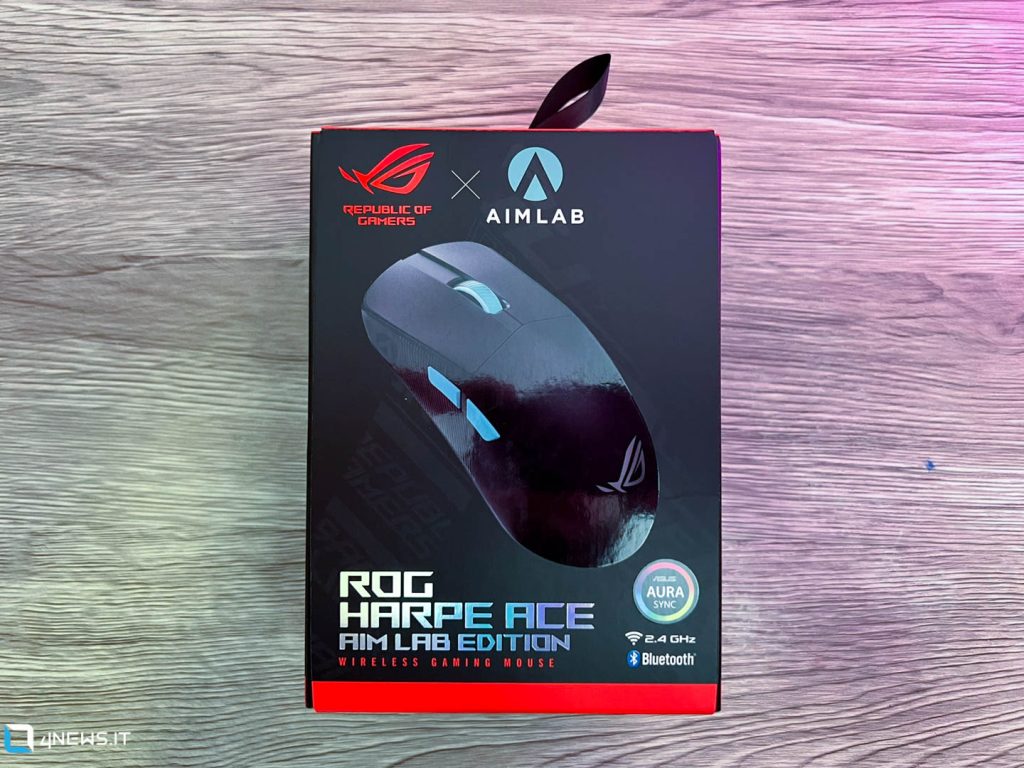 ASUS ROG Harpe Ace Aim Lab Unboxing